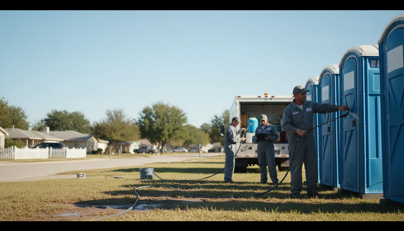 Long-Term Portable Toilet Rental in Willowbrook, IL near me